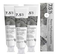 Dentifricio Geelike Nano Idrossiapatite, Dentifricio Geelike 7.5, Dentifricio Geelike Idrossiapatite per Una Protezione Avanzata Dello Smalto, Formula Delicata Ed Efficace, Dentifricio Senza Fluoro(3p