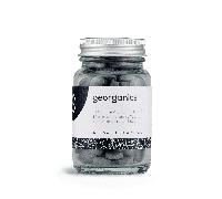 Dentifricio in Pastiglie alla Menta piperita inglese - Georganics 120 pastiglie (2 mesi) Carbone