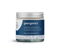 Dentifricio in polvere naturale alla Menta piperita inglese - Georganics 60mL