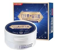 Dentifricio in polvere | Sbiancante per denti Detergente per denti alla menta Rimozione delle macchie in polvere | 50 g di dentifricio rinfrescante per rimuovere le macchie, illuminare i