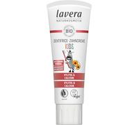 lavera Toothpaste Kids FLUORIDE FREE - No Dyes - Protects Milk Teeth - Sweet and Fruity - Organic Calendula & Calendula - Vegan - 75 ml