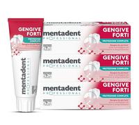 Dentifricio Mentadent Gengive Forti, Confezione da 3x75ml, Spazzolino e Igiene Orale, Protezione Completa, Gengive Più Forti e Sane, Prevenzione Sanguinamento, Formula Testata Professional