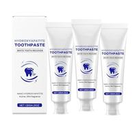 Dentifricio Orale, Dentifricio All'idrossiapatite Per Una Protezione Avanzata Dello Smalto, Dentifricio All'idrossiapatite, Alito Fresco, Menta Delicata, Uso Quotidiano Per La Salute Orale (3 Pcs)