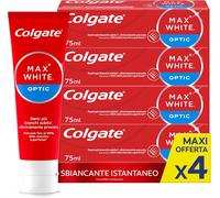 Dentifricio Sbiancante Max White Optic 4 Confezioni Da 75 Ml I Clinicamente Prov