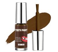 Dentifricio, Tooth Paint , Make Up Halloween, 5ml (Nicotina) | Colore per Denti Nero Sicuro, Rapido e Realistico, Ideale per Halloween, Carnevale, Cosplay, Teatro, Pittura dei De