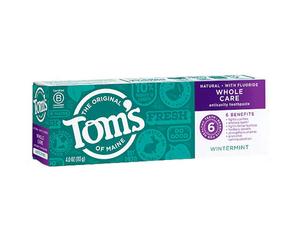 Dentifricio Wholecare Wintermint 4 Oz Di Tom's Of Maine