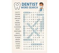 Dentist Word Search: Dive into 50 dentist word search puzzles that will challenge and entertain!