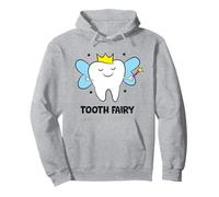 Dentista con la corona del dente della fata dei denti Felpa con Cappuccio