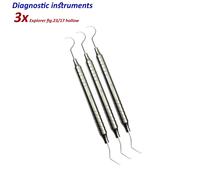 Dentista Esami Kit Sonde Bocca Specchi Heidmann Placca Rimozione Raschietto Ce