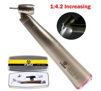 Dentista LED Fiber Optic 1:4.2/ 20:1 Implant Contra Angle Handpiece (Detachable)