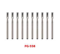 Dentista Tungsten Carbide Tungsten Steel Burs FG/RA for High/Low Speed Handpiece