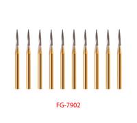 Dentista Tungsten Carbide Tungsten Steel Burs FG/RA for High/Low Speed Handpiece