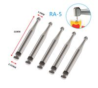 Dentista Tungsten Carbide Tungsten Steel Burs FG/RA for High/Low Speed Handpiece