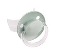 dentistar STOPPi Ciuccio per lo svezzamento per neonati e bambini piccoli - da 24+ mesi - Ciuccio in silicone supporta lo sviluppo sano dei denti - senza BPA - Made in Germany - Verde