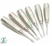 Dentistico chirurgico Procedure LUSSAZIONE RADICE ELEVATORI 3-5mm cur & str Set