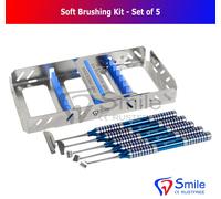 Dentistico Morbido Brushing Kit con Gratuita Sterilizzazione Cassetta Rack Iso