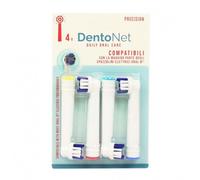Dentonet Ricambio Spazzolini Elettrici Eb20 4 Pezzi