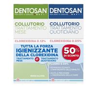Dentosan Collutorio Bipack 0,12% Mese 200 Ml + 0,05% Quotidiano 200 Ml