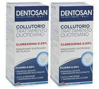 DENTOSAN® Collutorio Trattamento Quotidiano Clorexidina 0,05% 2x200 ml