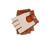 Dents The Suited Racer x Cleave Crochet Back Guanti da guida senza dita Highway TAN S