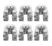 DENUVI 6pcs Trimmer Testa Occhiello Manicotto per Stihl 25-2 252 30-2 302 40-2 402 40-4 404 Linea Fermi Strumento Parti Forniture Giardino