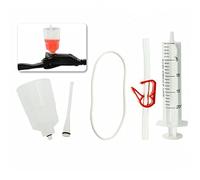 DENUVI Kit di spurgo freno idraulico per sistema frenante SHIMANO Olio minerale imbuto del freno Set strumenti di riparazione della bici