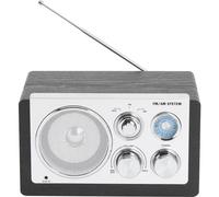 Denver 111101000700 TR-63B Radio da tavolo AM, FM AUX Nero