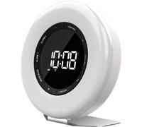 Denver 111131010030 Quarzo Sveglia a luce Bianco Tempi di allarme 2 Timer 2 te