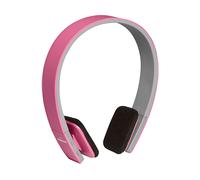 DENVER BTH-204PINK AURICOLARI WIRELESS, Rosa, Bianco