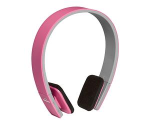 DENVER BTH-204PINK AURICOLARI WIRELESS, Rosa, Bianco