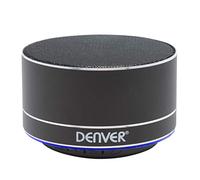 Denver BTS-32BLACK Stereo portable speaker 3W Black - Portable Speakers (3 W, Wireless, Bluetooth, 10 m, Stereo portable speaker, Black)