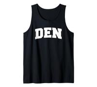 Denver Colorado Hometown Retro Varsity den Canotta