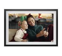 Denver Cornice Digitale WiFi Frameo 15,6 Pollici Full HD, Nera | Portafoto digitale 15,6 pollici, calendario digitale, touchscreen Full HD, 16 GB