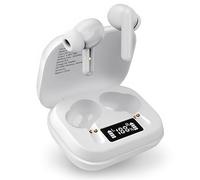 Denver Cuffie Bluetooth, Auricolari Wireless In Ear con Microfono | Auricolari wireless, Bluetooth 5.0, True Wireless, custodia di ricarica, microfono, fino a 6 ore, driver da 10 mm