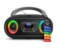 Denver 111141900020 TDB-212GR Radio CD DAB+, DAB, FM AUX, USB, Bluetooth, CD Ne
