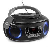 Denver Tcl-212 Radio CD Bluetooth Radio FM Grigio
