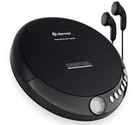 Denver Lettore CD Portatile, CD Player, CD-R/RW, Auricolari, LCD, Compatto | Lettore CD portatile, CD-R/RW, Auricolari inclusi, Display LCD, 2 batterie AA, Ascolto privato, Formato compatto