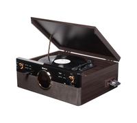 Denver MRD-180DW (111161600160) | Sistema musicale all-in-one con giradischi, DAB+, FM, CD, cassetta, USB e Bluetooth 5.3