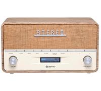Denver DAB-36LW radio Portatile Digitale Marrone, Bianco - Denver DAB-