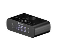 Denver Radiowecker DAB+ Bluetooth 5.0 Con USB-C, Doppia Sveglia LED