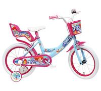 Denver Sea Life, Bicicletta Bambina, Azzurro/Fuxia/Bianco, misura 16"