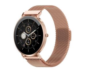 Denver SWC-394RG Bluetooth 43mm AMOLED Oro Rosa IP68 Pulsometro SpO2 Tensimetro