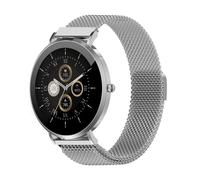 Denver SWC-394S Bluetooth 43mm AMOLED Argento IP68 SpO2 Pulsometro Tensiómetro