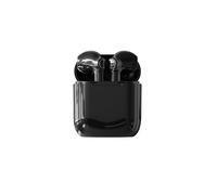 Denver TWE-39B True Wireless Bluetooth - Auricolari in-ear senza fili con microfono, scatola di ricarica e 4,5 ore di autonomia, Bluetooth 5.0, nero