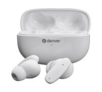 DENVER TWE-49ENC AURICOLARI WIRELESS, Bianco