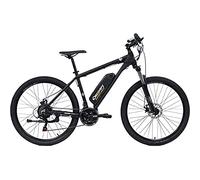 Denver Unisex Adulto Bicicletta a Pedalata Assisita, Mountain Bike con Ruote da 27.5 pollici, Forcella Ammortizzata, Freni a Fisco Meccanici, Nero Opaco, 27.5