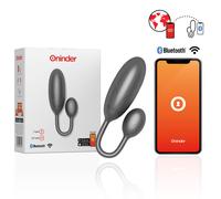 Denver Uovo Vibrante Rosa App Gratuita 7x2.7cm Controllo Remoto, Larghezza 2.7 cm, Lunghezza 7 cm, Colore Nero