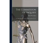 Denys Peter Myers The Commission of Inquiry (Tascabile)