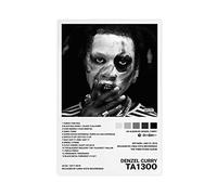 Denzel Curry TA13OO Poster su tela con copertina dell'album, decorazione per camera da letto, sport, ufficio, camera da letto, regalo, senza cornice, 30 x 45 cm
