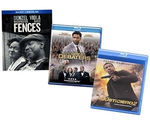 Denzel Washington Collection - Unstoppable/ American Gangster/ Training Day/ 2 Guns/ Courage Under Fire
